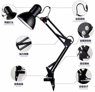 Đèn kẹp để bàn
