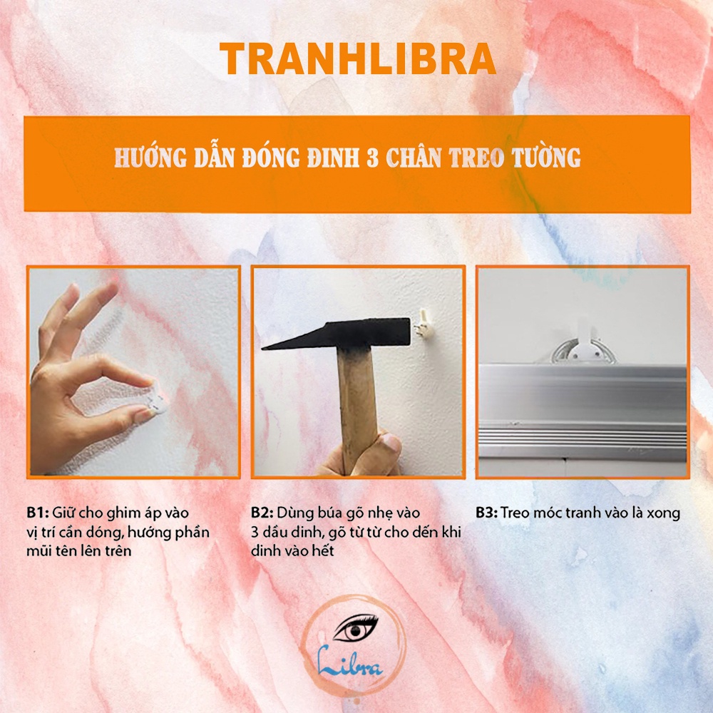 In Tranh Canvas 30x30 Theo Yêu Cầu - Có Khung