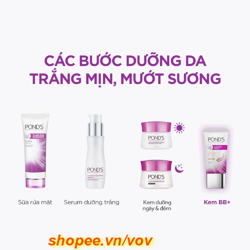 Kem dưỡng trắng tạo nền Ponds BB Cream Light 25g 100% Chính hãng, vov cung cấp và bảo trợ.