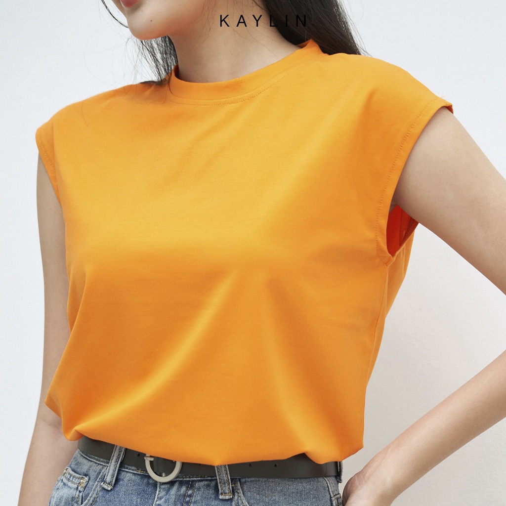 Áo thun nữ freesize cộc tay form rộng thế thao phong cách KAYLIN - N1462