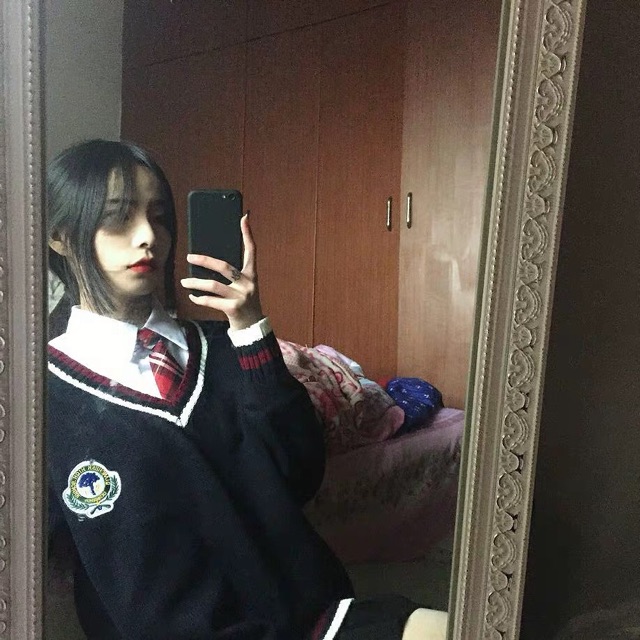 <Sẵn kem> Set sơ mi + áo len + cavat đồng phục học sinh Hàn Quốc | BigBuy360 - bigbuy360.vn