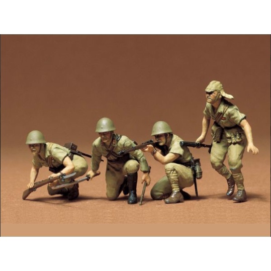 Mô hình lắp ráp người lính Nhật Bản 1/35 SCALE JAPANESE ARMY INFANTRY 35090  Tamiya