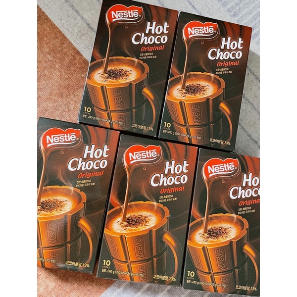 BỘT CACAO NESTLE HOT CHOCO HÀN QUỐC HỘP 240GR