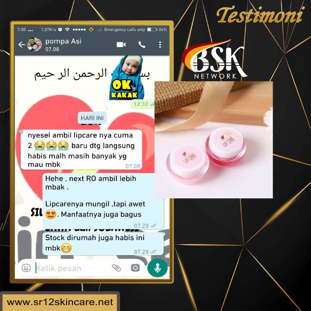 (Hàng Mới Về) Son Dưỡng Môi Chăm Sóc Làm Sáng Và Giữ Ẩm Môi Hiệu Quả!!! Sr12 | BigBuy360 - bigbuy360.vn