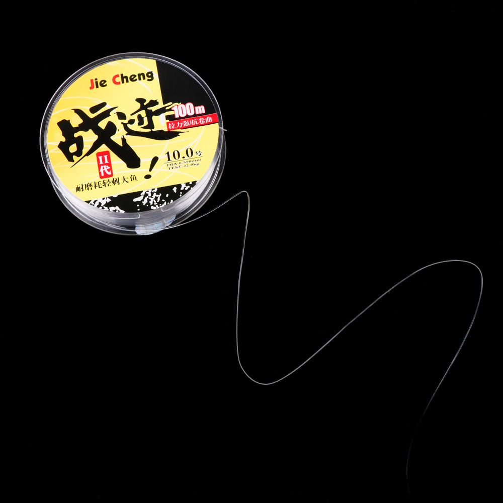 Cuộn Dây Câu Cá Bằng Sợi Carbon Polyester Co Giãn Trong Suốt