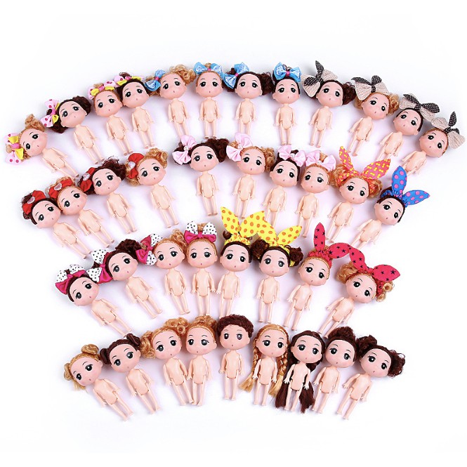 Búp bê Chibi trang trí bánh kem cao 18cm