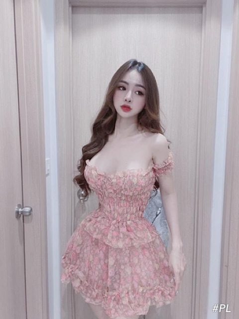 Jum hoa siêu đẹp hàng loại 1 voan tơ