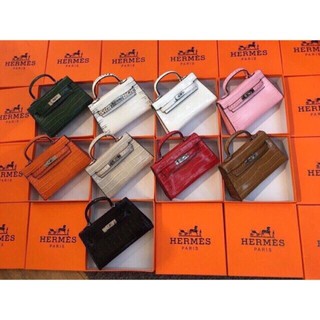 [RẺ VÔ ĐỊCH] TÚI HM DA RẮN SIZE 19CM FULL BOX + SỔ THẺ