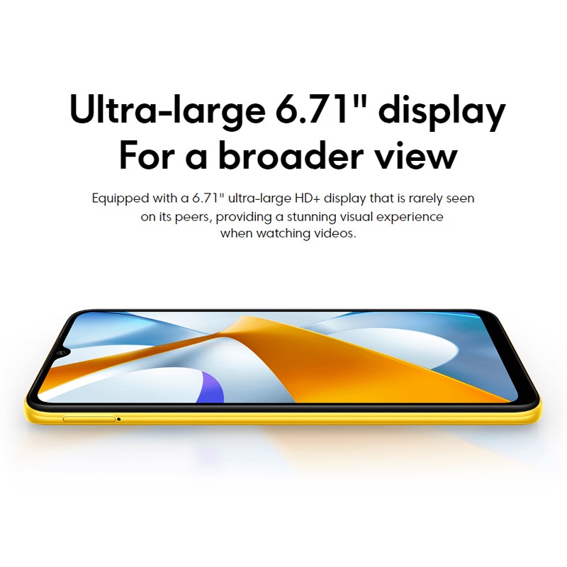 Điện Thoại Thông Minh Poco C40 4 + 64GB Dung Lượng Pin 6000mAh Màn Hình 6.71 CPU 13MP