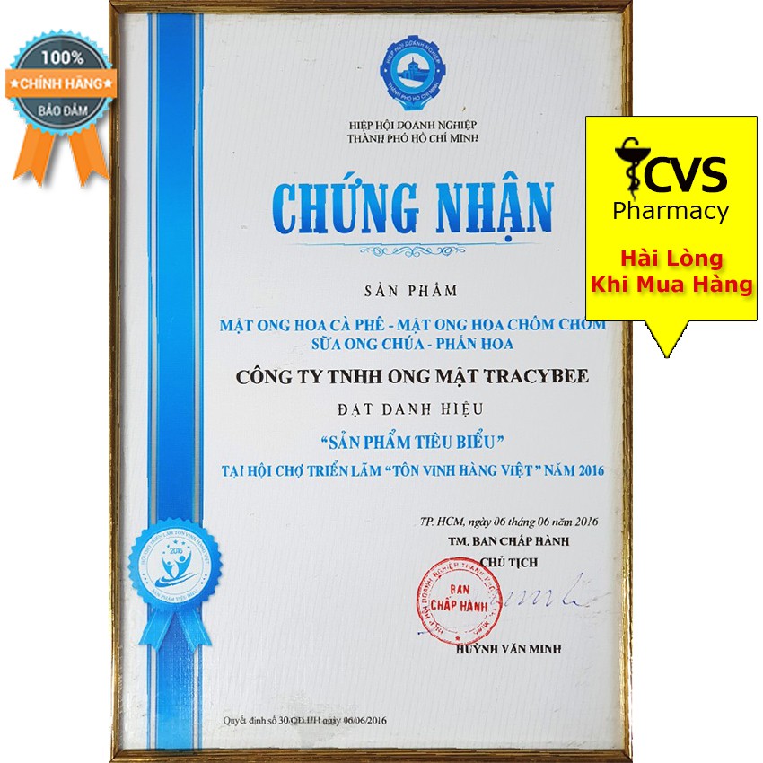 VIÊN UỐNG KEO ONG XANH PROPOLIS TRACYBEE – Giảm Viêm Họng (Lọ 30 viên)