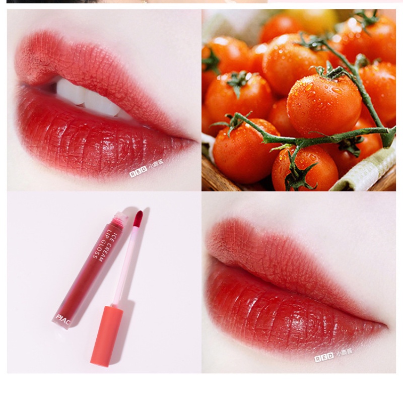 [Hàng mới về] Son kem lì đậm màu dịu nhẹ chống vón cục kháng nước hiệu quả PIAC