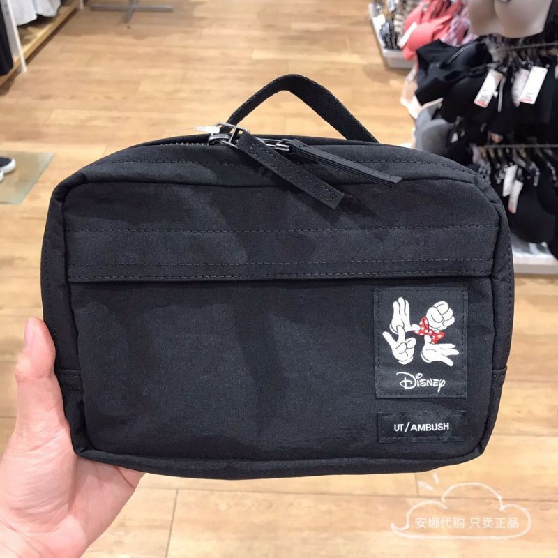 Túi đeo chéo Uniqlo Disney love minnie mouse collection tag Nhật
