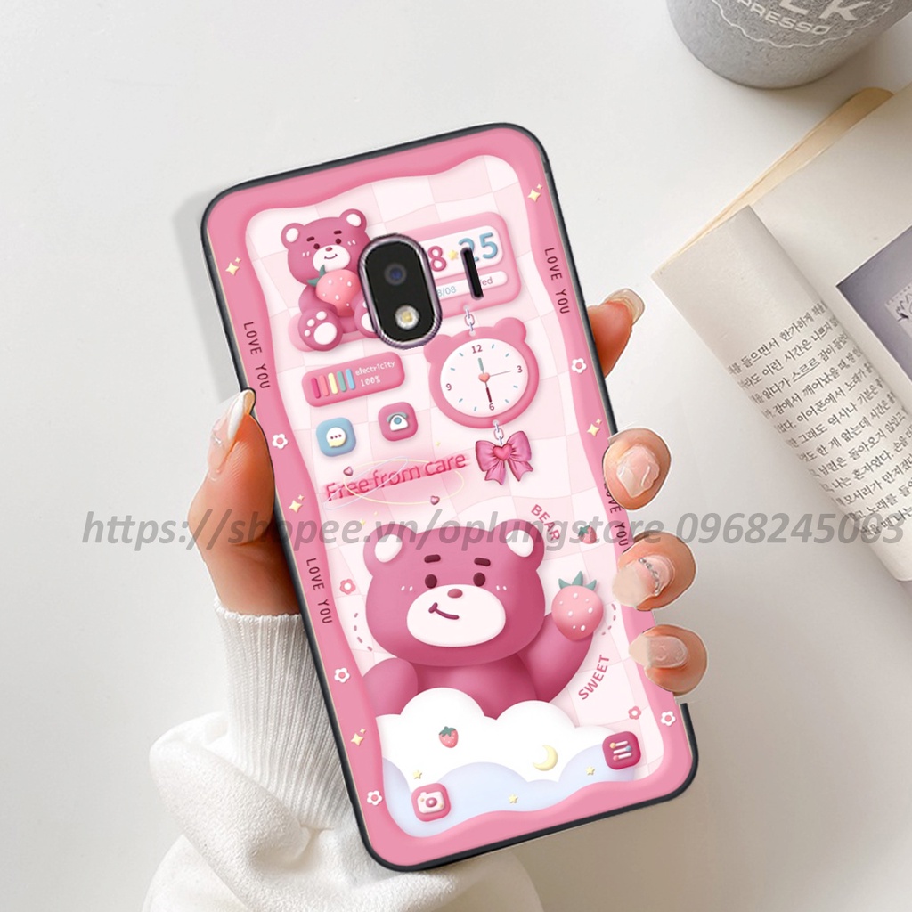 Ốp lưng Samsung J4/ / J4 2018 / J2 Pro / J2 Core in hình 3D gấu,thỏ cute dễ thương