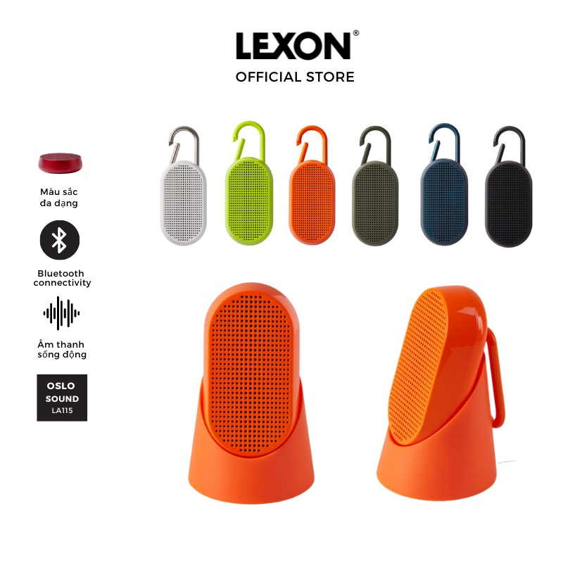 Loa bluetooth treo túi LEXON MINO T kháng nước - Bảo hành chính hãng