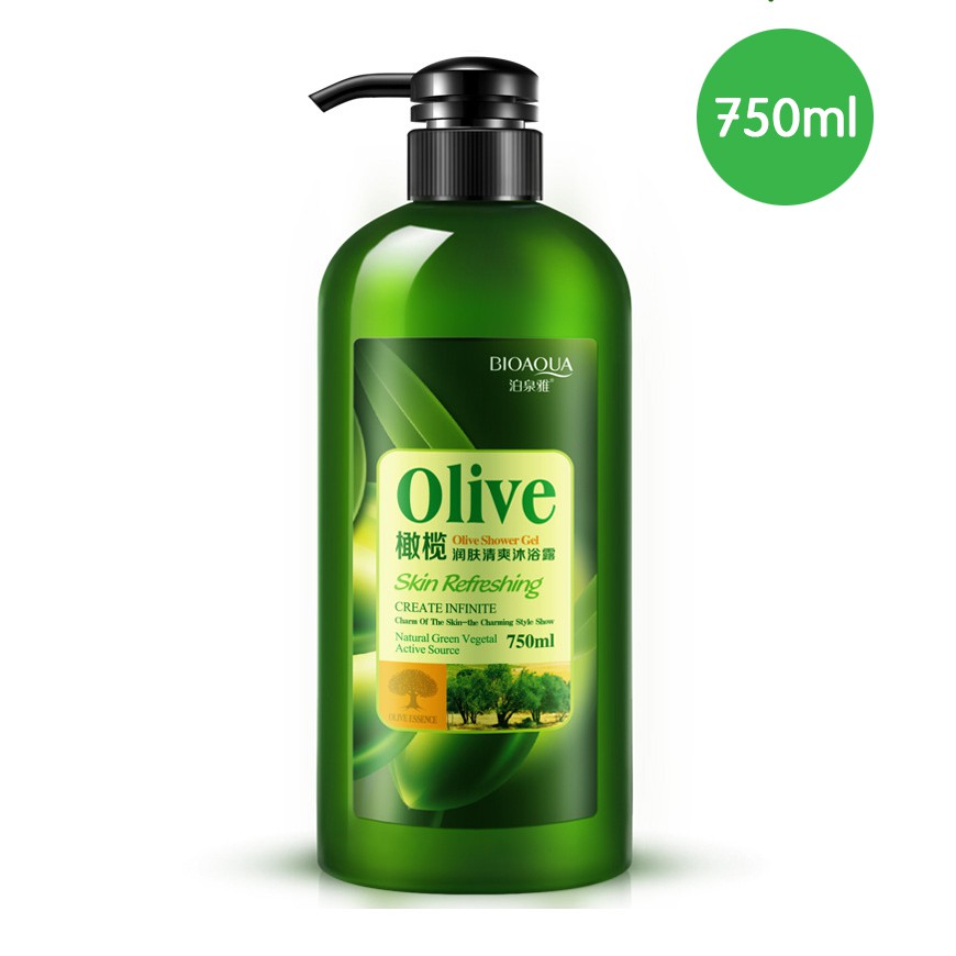 Sữa tắm dưỡng ẩm Olive 750ml