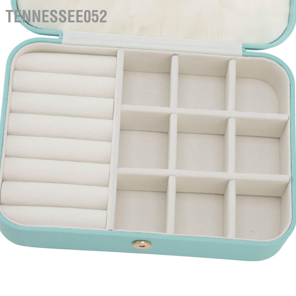 Tennessee052 Hộp đựng đồ trang sức du lịch trí nhỏ cầm tay cho nhẫn bông tai