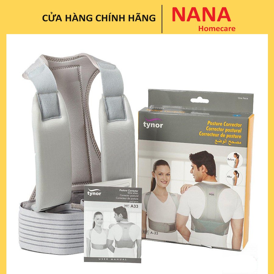 Aó chống gù Tynor A33 chuẩn y tế được bác sỹ khuyên dùng