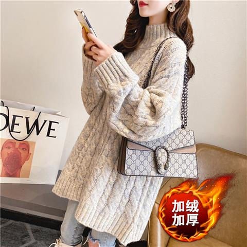 Áo Len Xoắn Cao Cổ Không Nhung + Thêm Nhung - HOT 2020