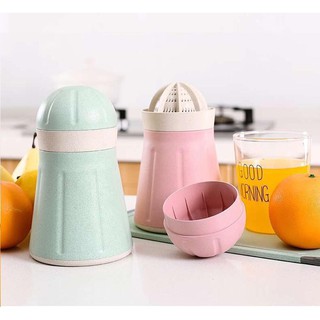 Sẵn hàng Bình vắt cam lúa mạch có tay cầm hàn quốc