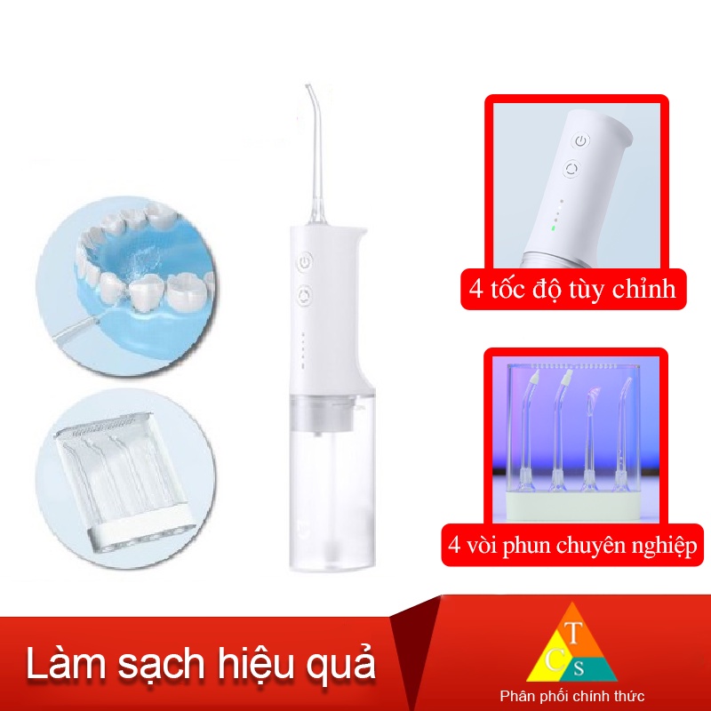 Tăm nước vệ sinh răng miệng XM Mijia 4 vòi xịt MEO701