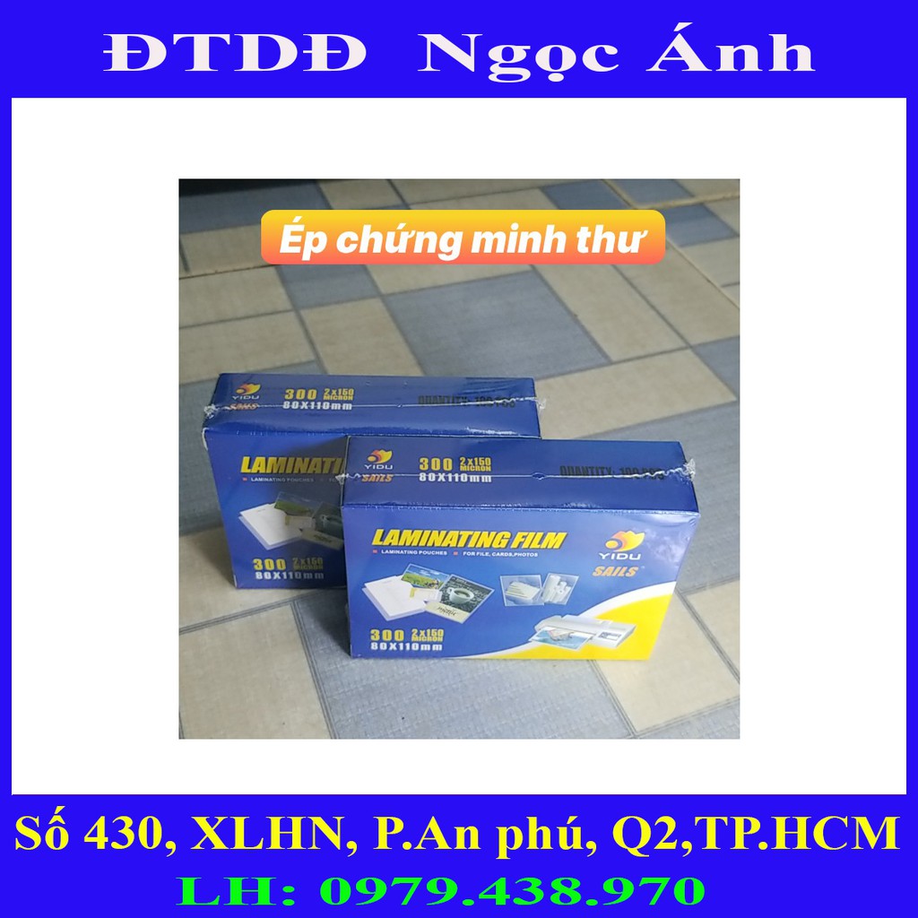 Ép nhựa Plastic ép chứng minh thư