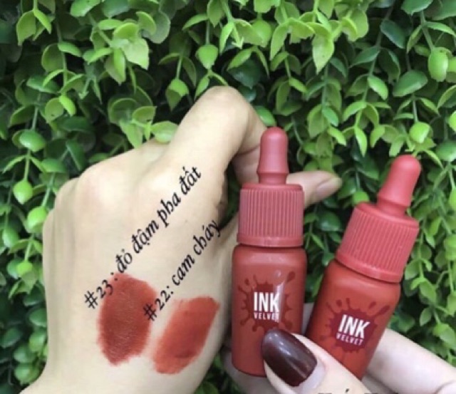 ( Sẵn ) Son kem INK VELVET PERIPERA màu 22 - 23 | Thế Giới Skin Care