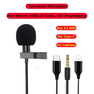 Micro Kẹp Áo Đa Hướng Loại C Cho Ios Android Phone Tablet