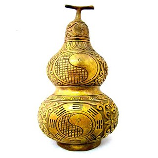 Hồ lô bát quái bằng đồng cỡ đại