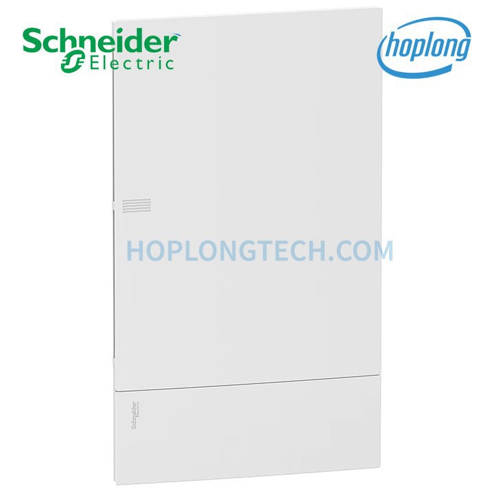 [CHÍNH HÃNG] MIP22312 Schneider Tủ điện nhựa âm tường-Mini pragma 36 mô đun cửa trắng