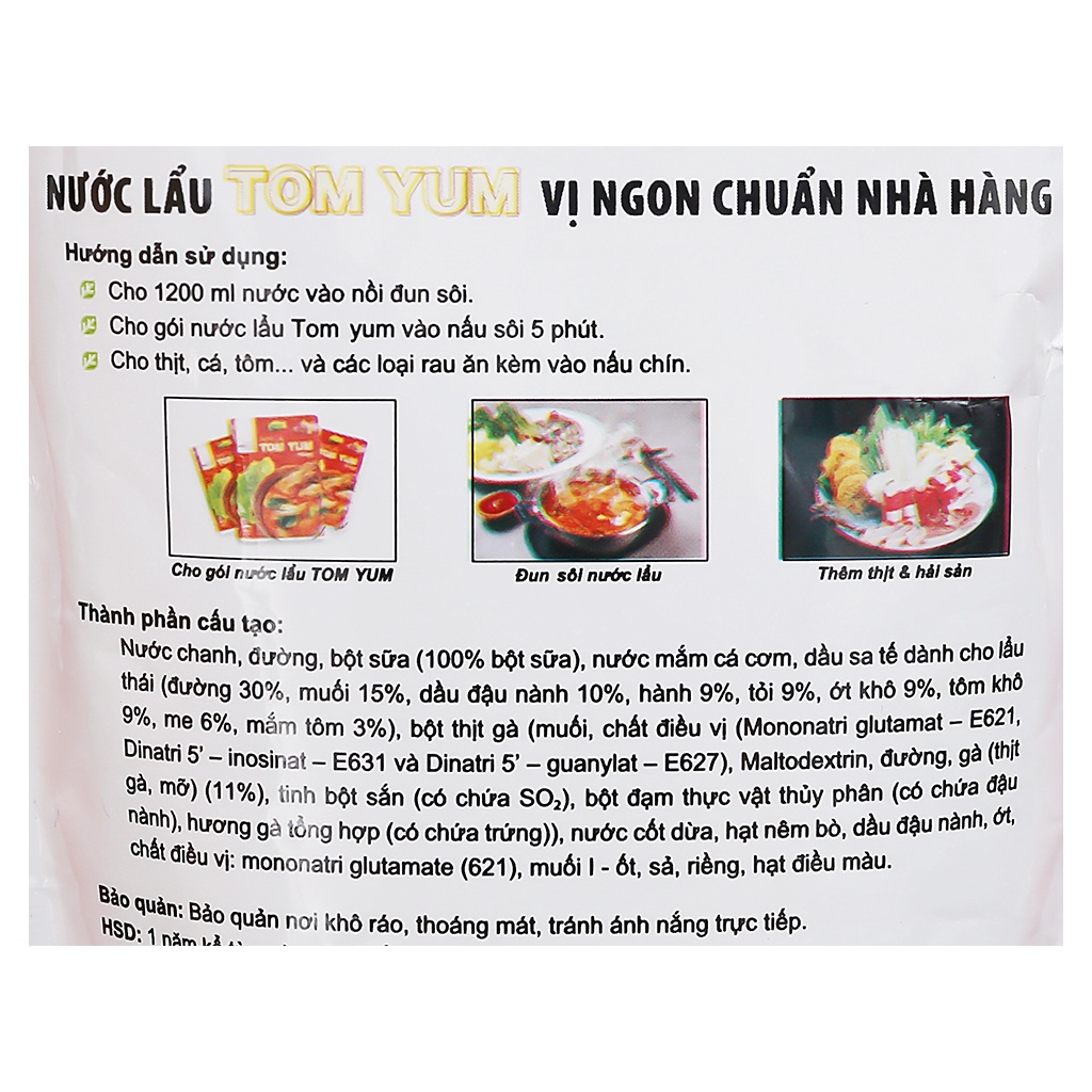Nước lẩu Thái Tomyum Orifood thơm ngon tiện lợi gói 200gr {Chế Biến Nhanh Dễ Bảo Quản} | BigBuy360 - bigbuy360.vn