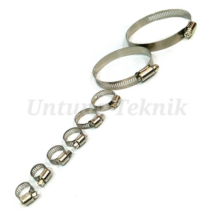 Kẹp Ống Nước Bằng Thép Không Gỉ 1 / 2 Inch X 8mm