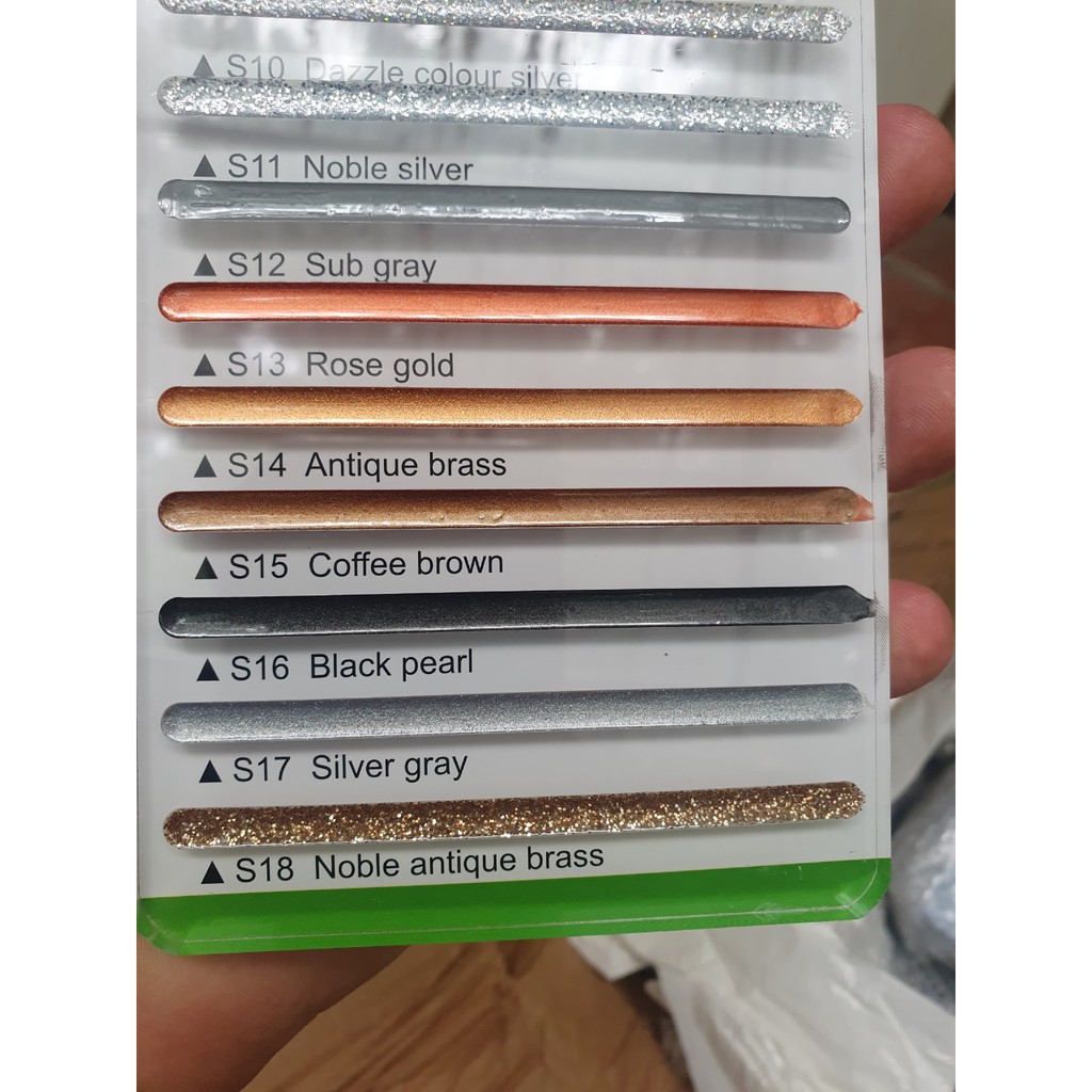 Keo chít mạch màu Ghi Nhũ S17