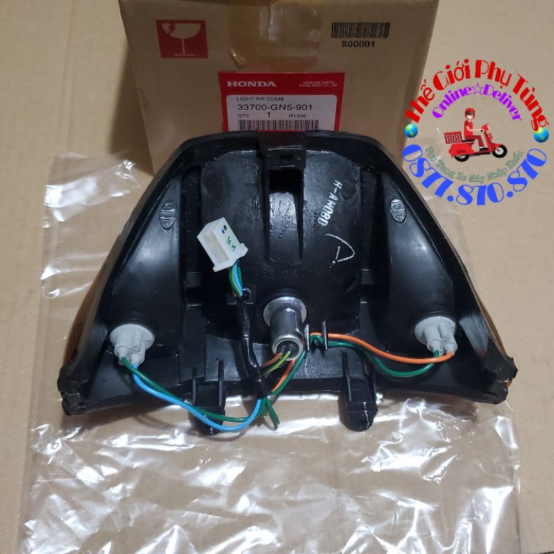 Cụm đèn hậu Dream Thái zin Honda nhập khẩu Thái Lan - 33700-GN5-901