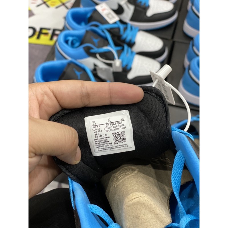 [AGsneaker] Giày thể thao cổ thấp Laser blue chân bè fit lên 1 size... | BigBuy360 - bigbuy360.vn