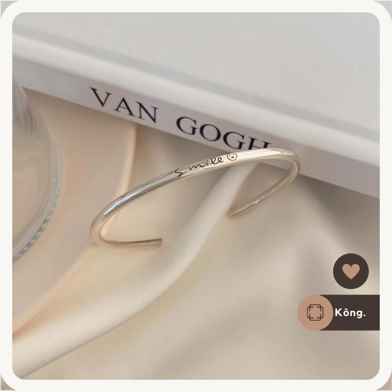 Lắc bạc Smile, lắc tay đôi nam nữ | BigBuy360 - bigbuy360.vn