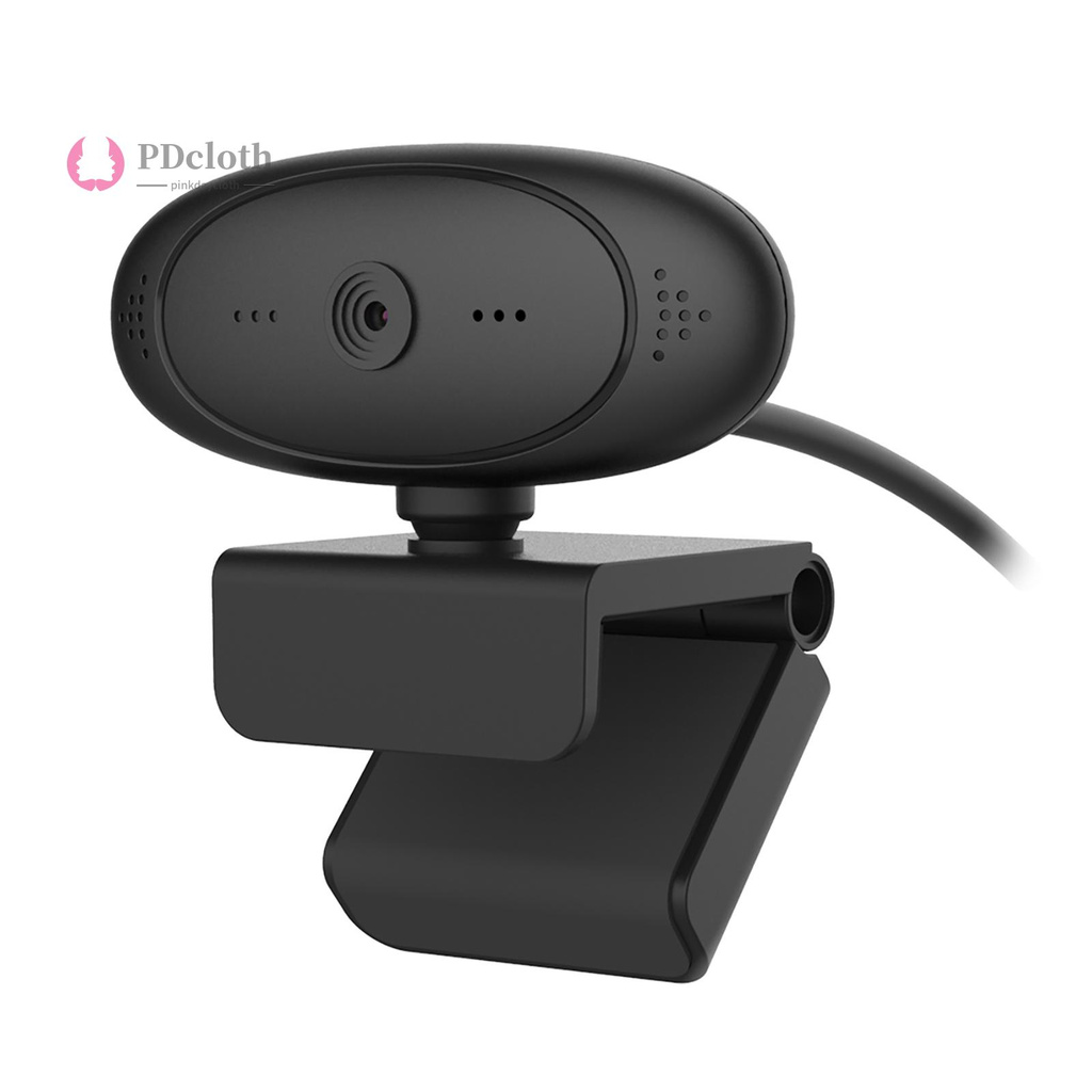 Webcam 1080p Hd 2 Mega Pixel Xoay 360 Độ Kèm Micro Tiện Dụng