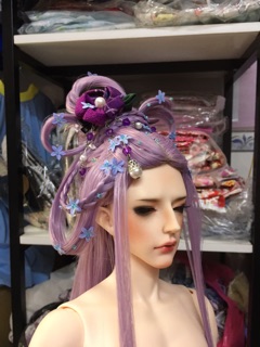 Tóc cổ trang búp bê BJD