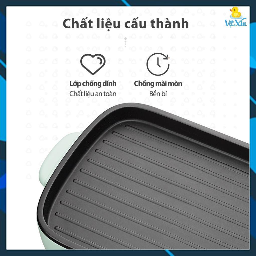 Bếp Lẩu Nướng Điện 2 Ngăn Đa Năng 2in1 Bear DKL-C15G1 3L - BH 18 Tháng- Lỗi 1 đổi 1 trong 30 ngày