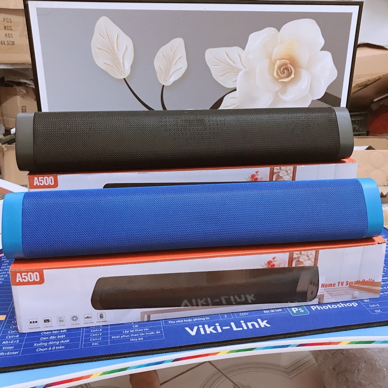 Loa Bluetooth Nghe Nhạc Không Dây A500 Kiểu Dáng Dài Dùng Cho Máy Tính Điện Thoại Tivi  Bass Cực Mạnh Chất Lượng
