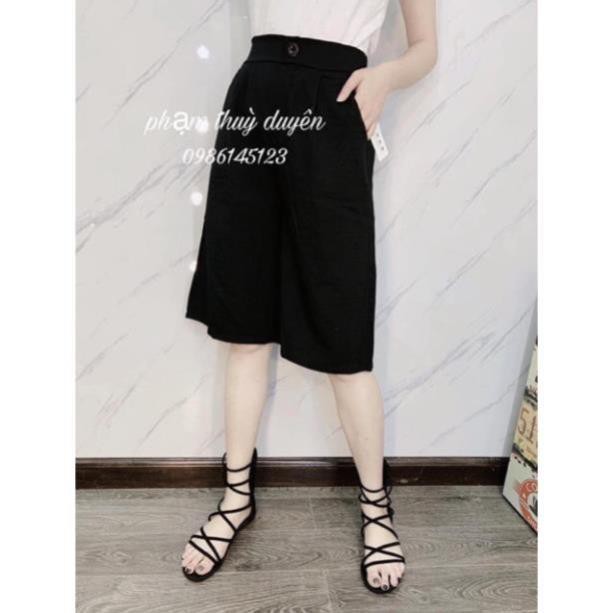 [GIÁ HỦY DIỆT] Quần Ngố Ống Rộng Vải Đũi Thái Siêu Đẹp - Mát - Lưng Chun Co Dãn | BigBuy360 - bigbuy360.vn