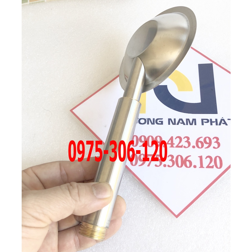 [NƯỚC MẠNH TIA NƯỚC TO] Tay Sen Tắm Vòi Sen Tắm 100% INOX 304 TrònTS02 Không Dây Sen không cài dành cho khách hư tay sen