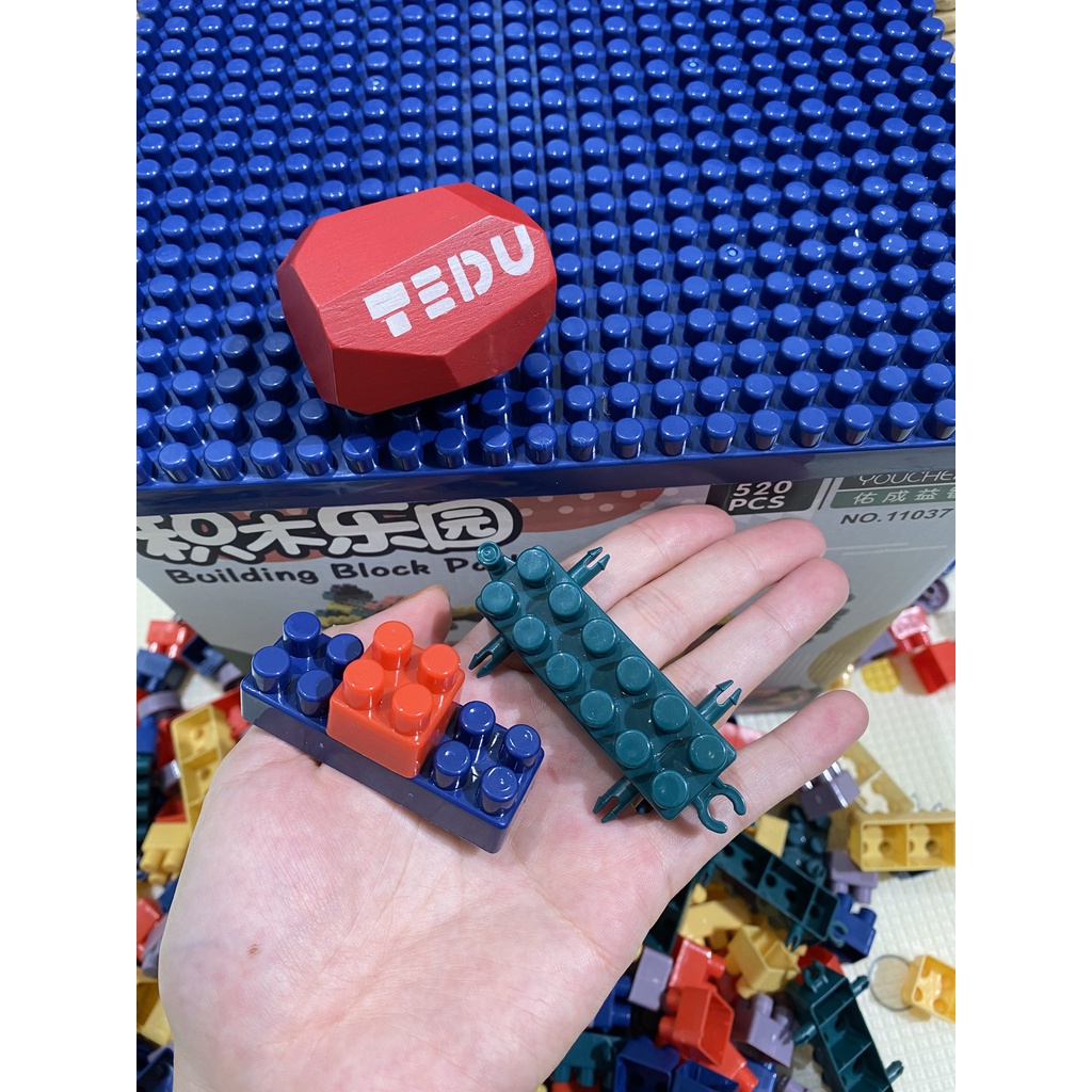 Lego 520 chi tiết đồ chơi thông minh TEDU