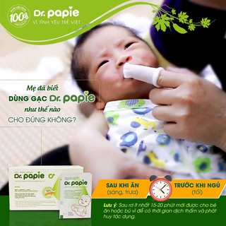 Gạc răng miệng dr.papie