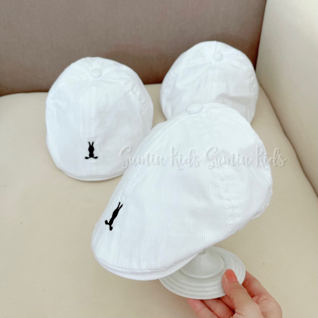 Mũ beret cho bé trai mẫu nón nồi cho bé kiểu bê rê cho bé từ 1 tuổi đến 3 tuổi Sumin Kids