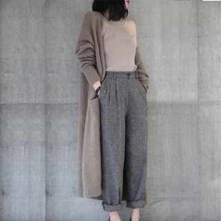 ÁO KHOÁC LEN DÁNG DÀI CHO NỮ