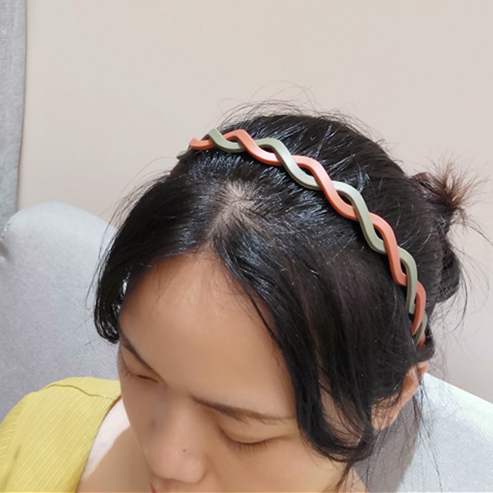 Băng Đô Cài Tóc Màu Trơn Thời Trang Cho Nữ