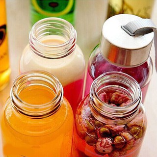 Bình Nước Thủy Tinh Bọc Vải Độc Đáo Doremon