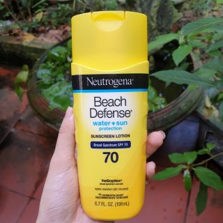 Kem chống nắng toàn thân Neutrogena bill amazon usa