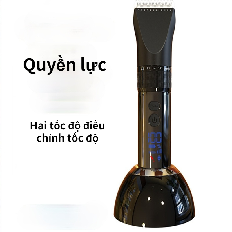 Tông đơ Cắt Tóc JM-520 Tặng Bộ Kéo Cắt Tỉa Tiện Dụng Cho Gia đình Tông đơ điện