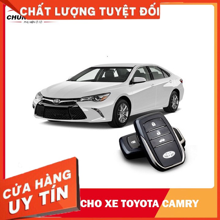Bộ SmartKey NTEK cho xe ô tô Toyota Camry KÍCH NỔ XE BẰNG IPHONE hãng NTEK Malaysia - Tặng 1xCam Lùi Siêu Nét ,1x vorche